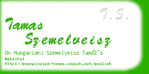 tamas szemelveisz business card